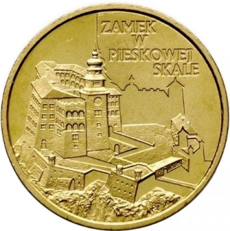 2 złote - Zamek w Pieskowej Skale