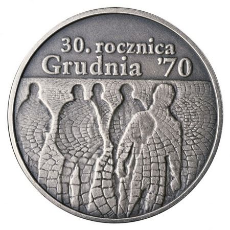 10 złotych - 30. rocznica Grudnia 1970