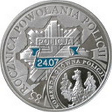 10 złotych - 85 lat Policji